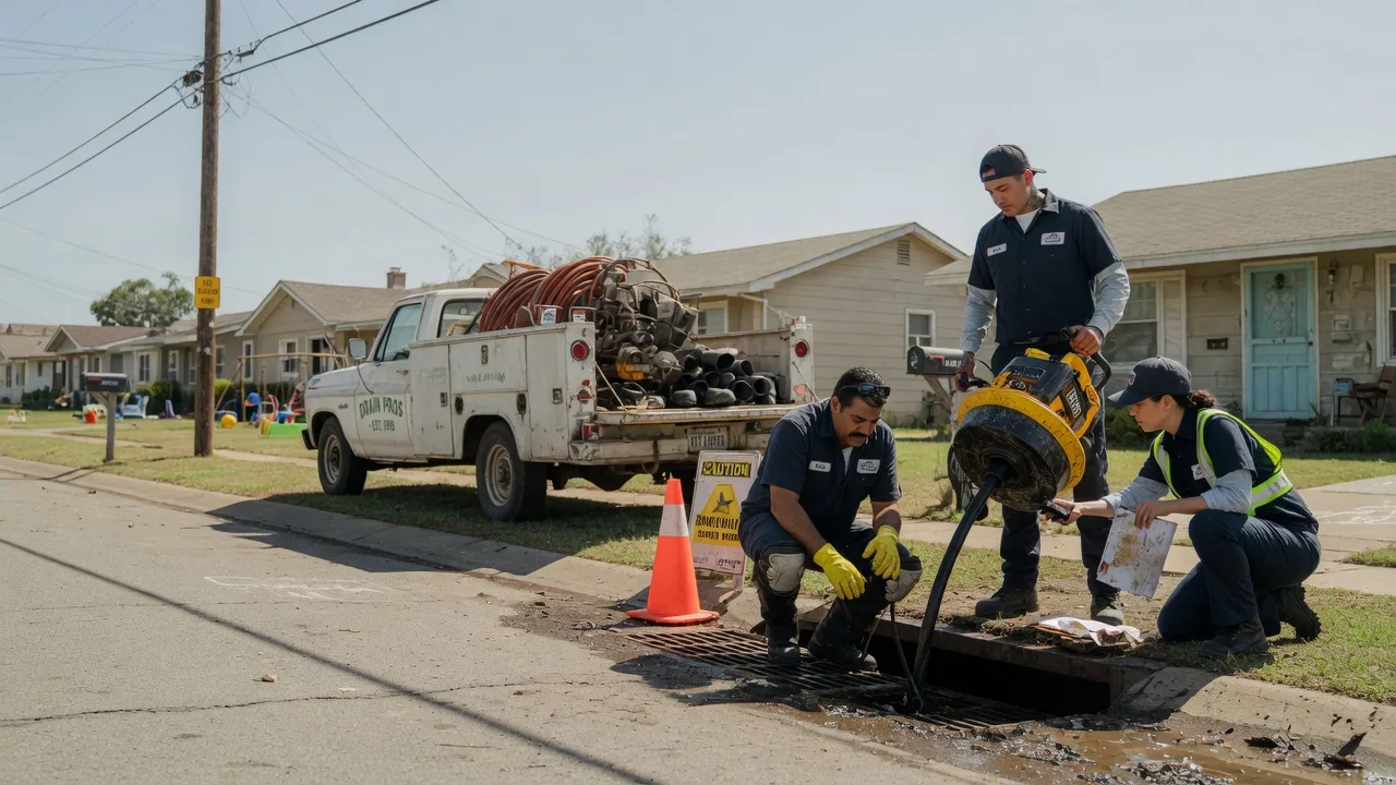 Drain Cleaning in Wingate, TX near me